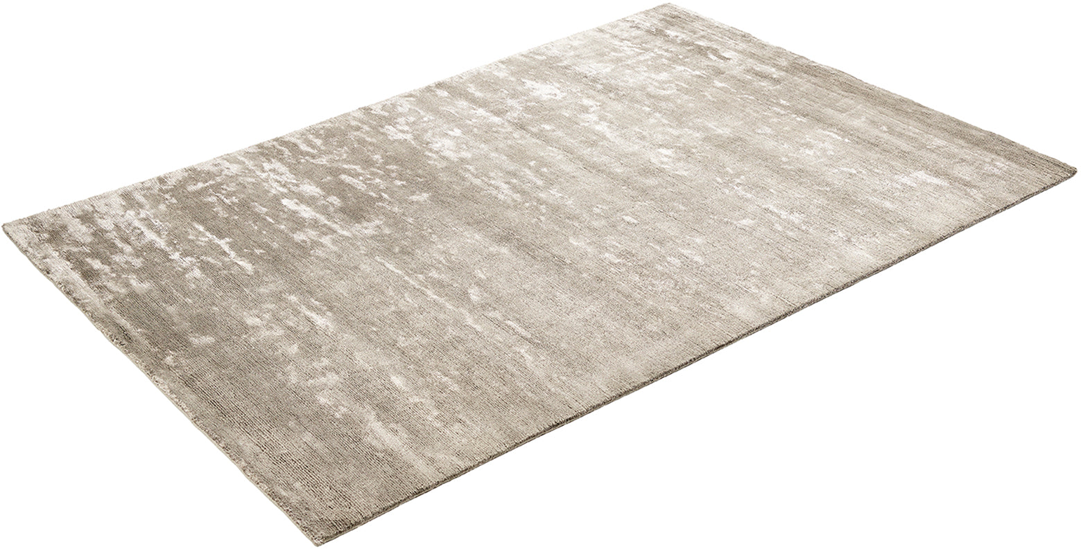 large plain light grey rug
