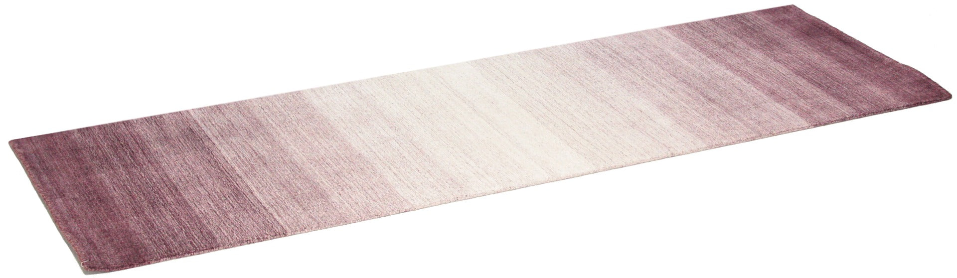 purple and pink ombre runner