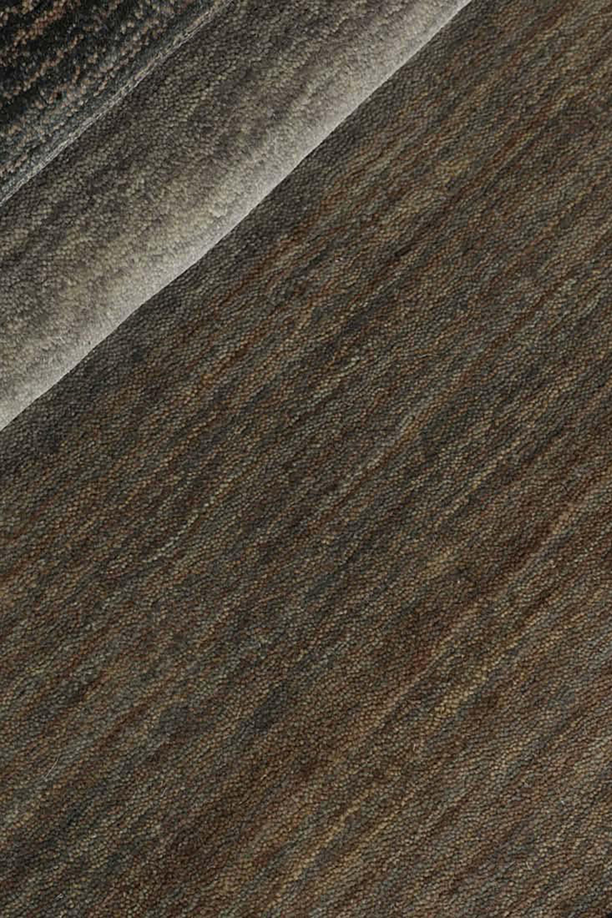 black and grey ombre rug