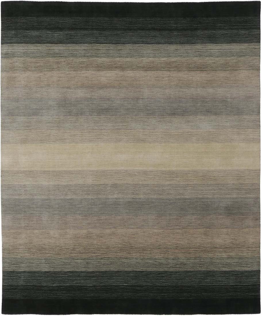 black and grey ombre rug