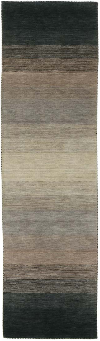 black and grey ombre runner