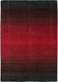 Panorama Wool Black Red