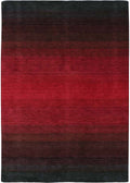 Panorama Wool Black Red