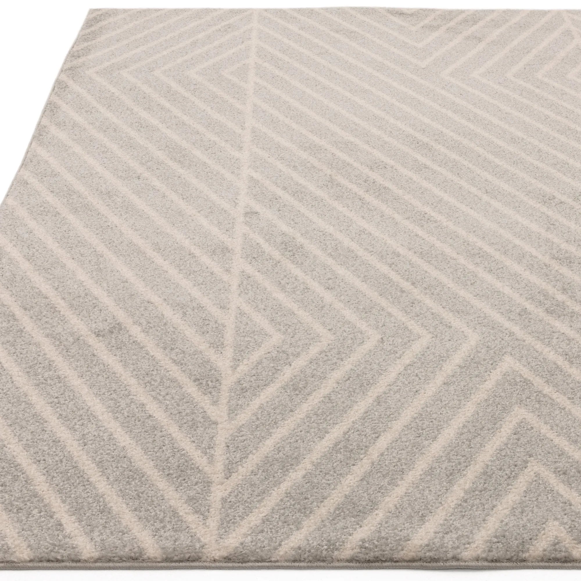 abstract grey flatweave rug