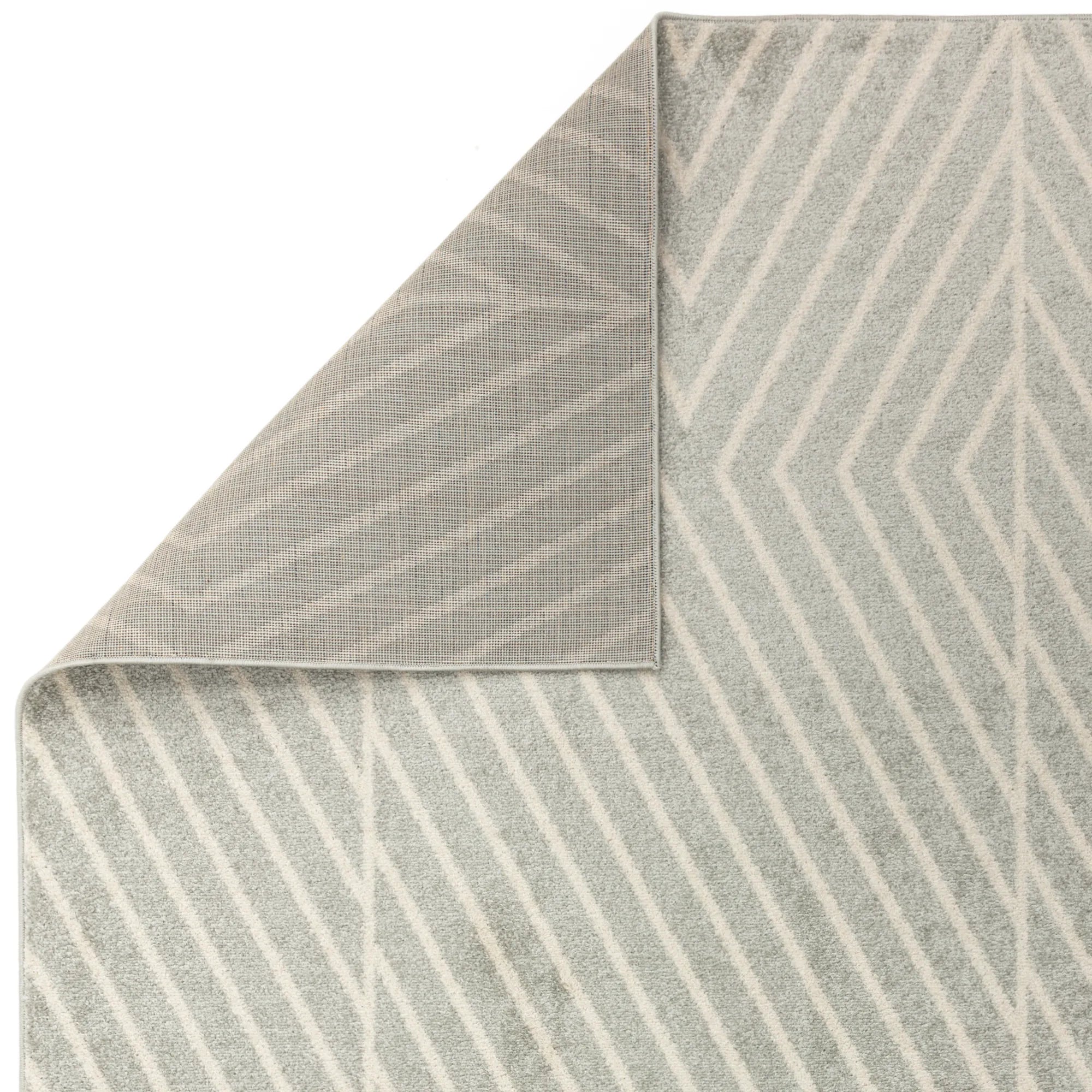 abstract grey flatweave rug