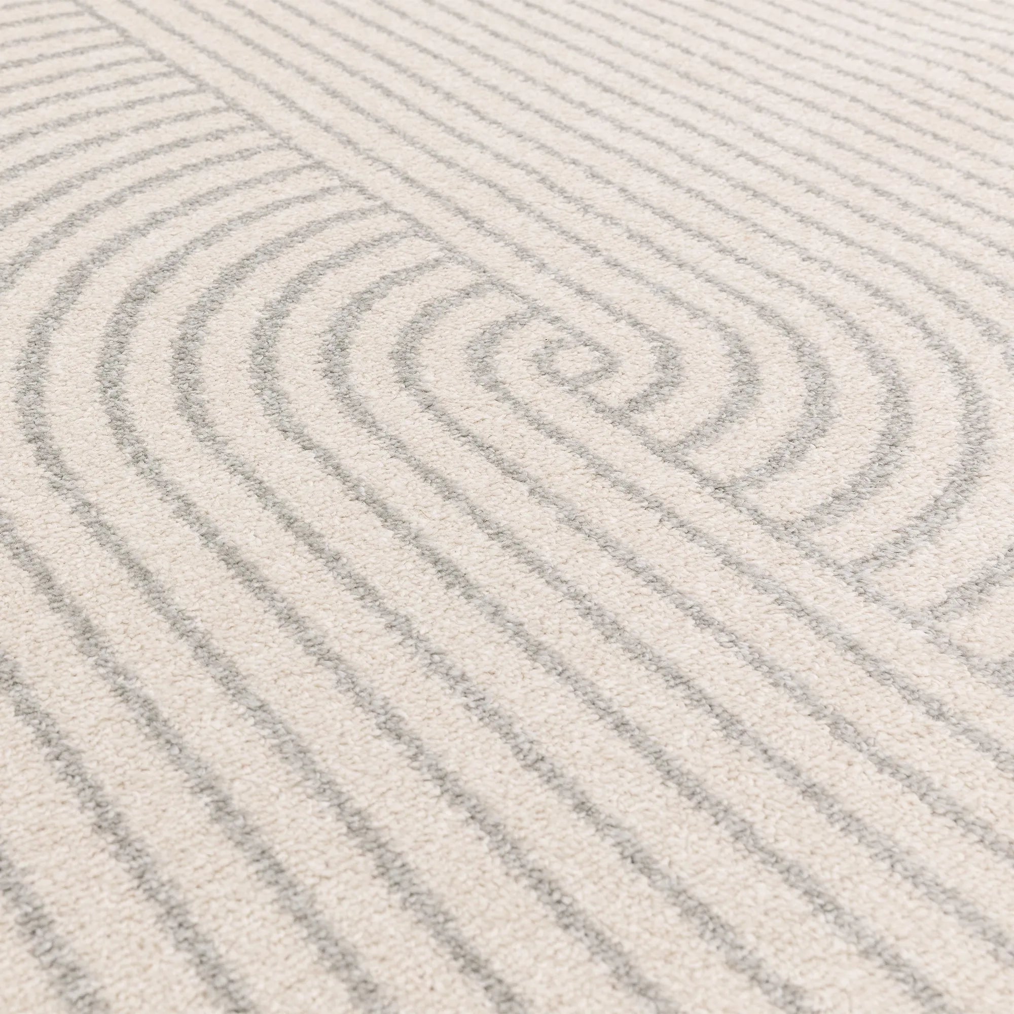 abstract cream flatweave rug