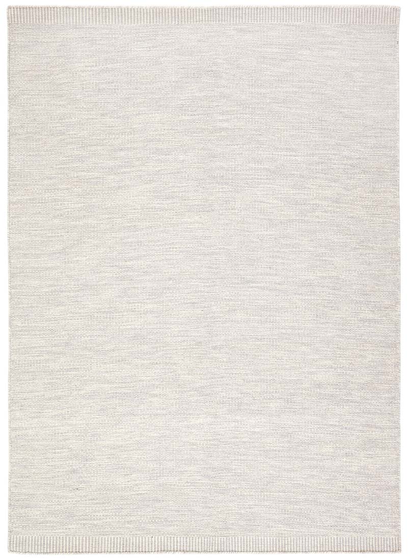 plain grey and cream flatweave area rug