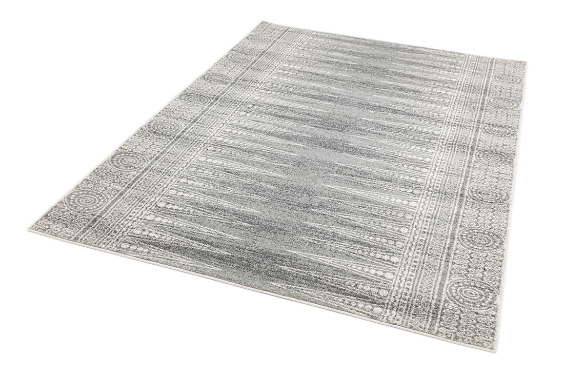 multicolour rug with an oriental design