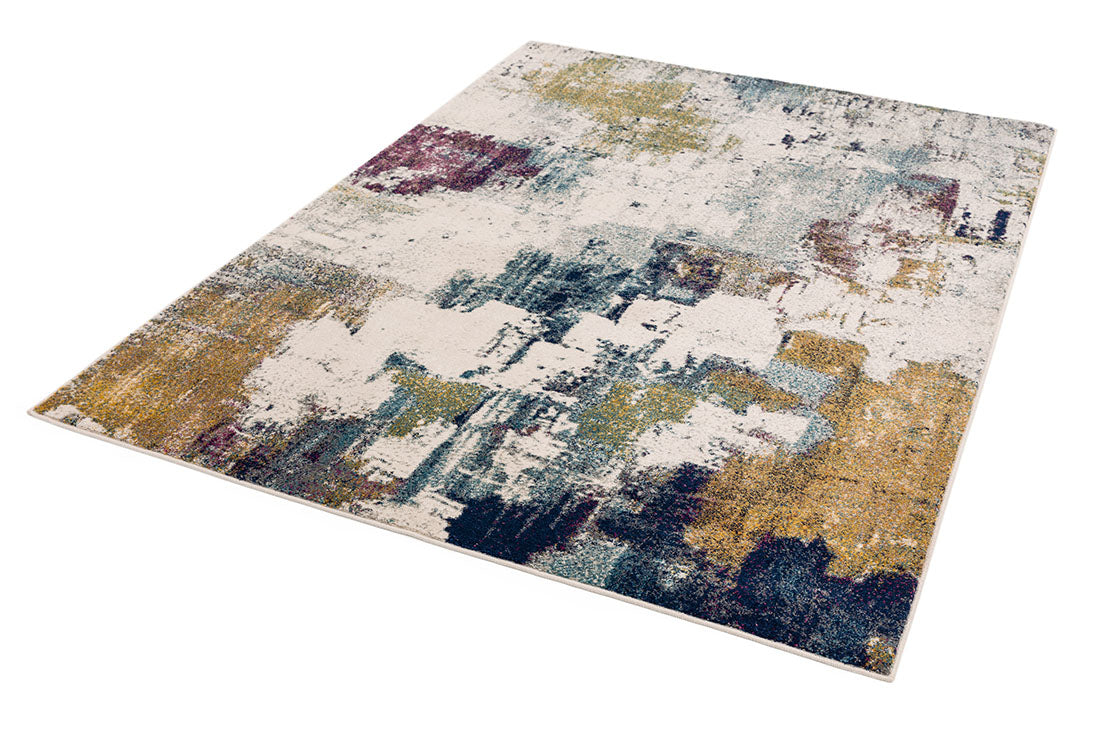 multicolour abstract rug