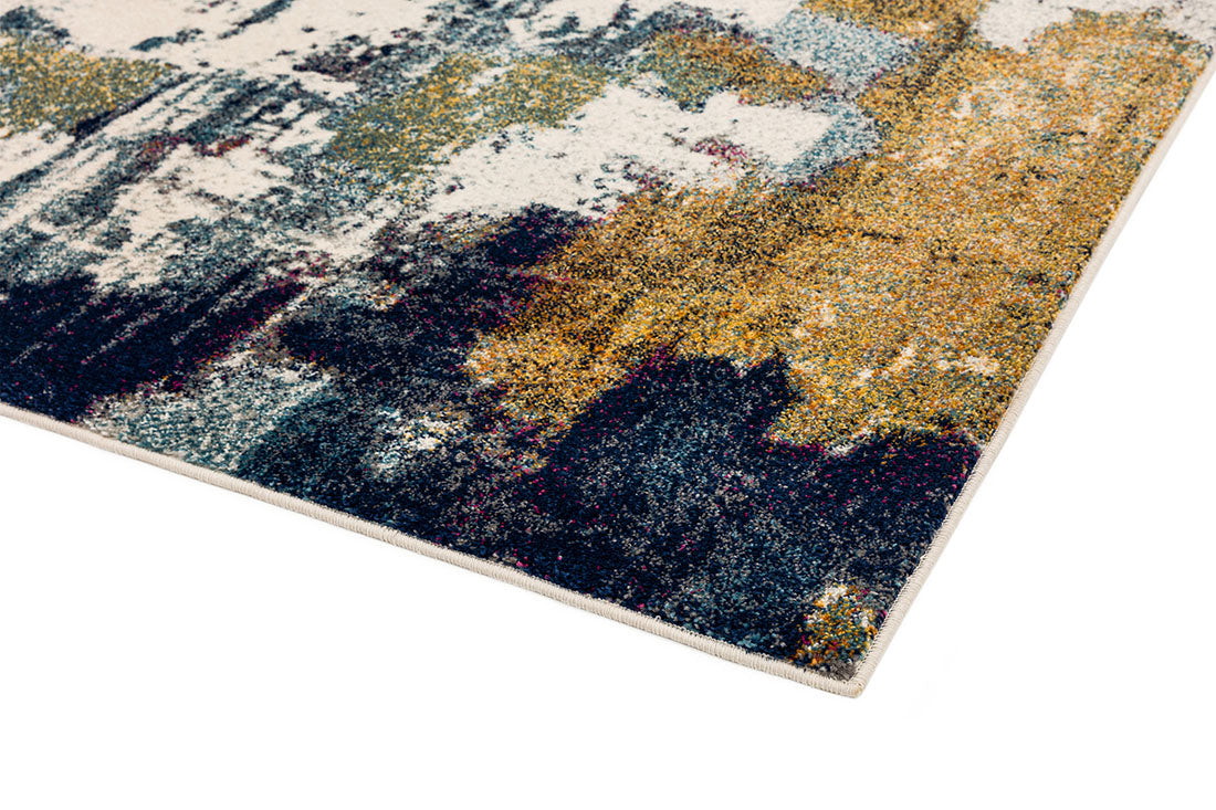 multicolour abstract rug