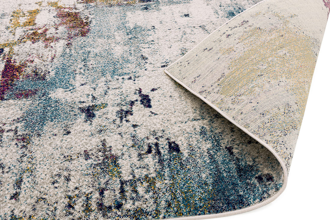 multicolour abstract rug