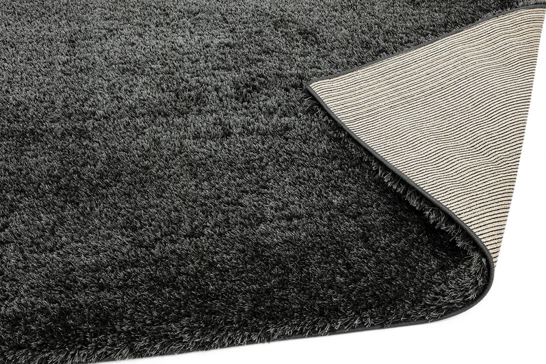 charcoal shaggy rug