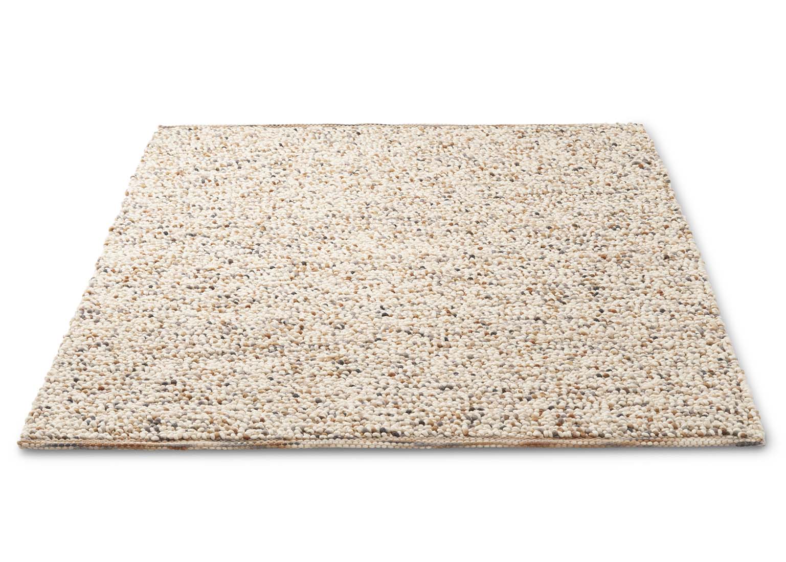 tan and grey textured area rug