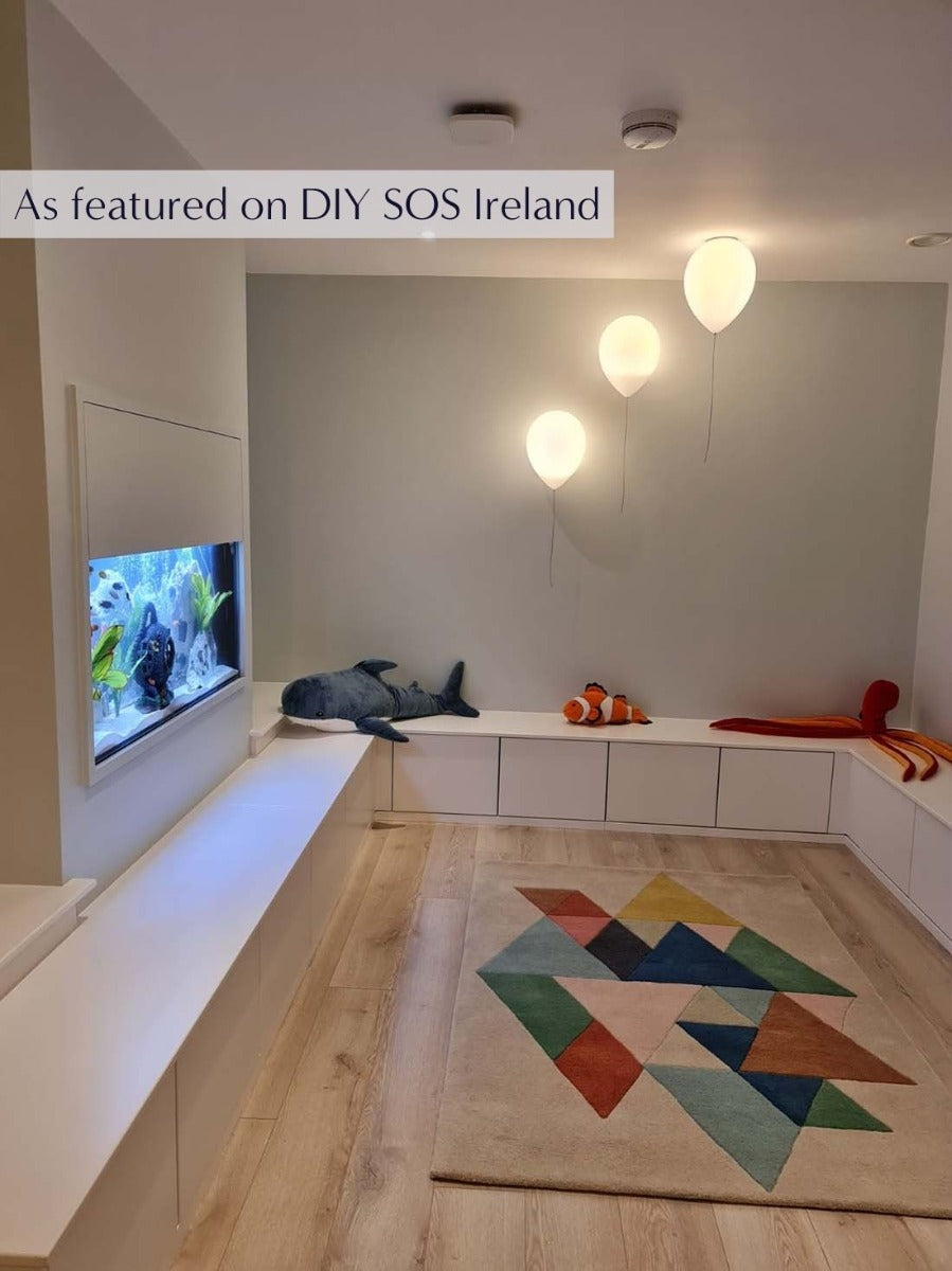 multicolour geometric rug