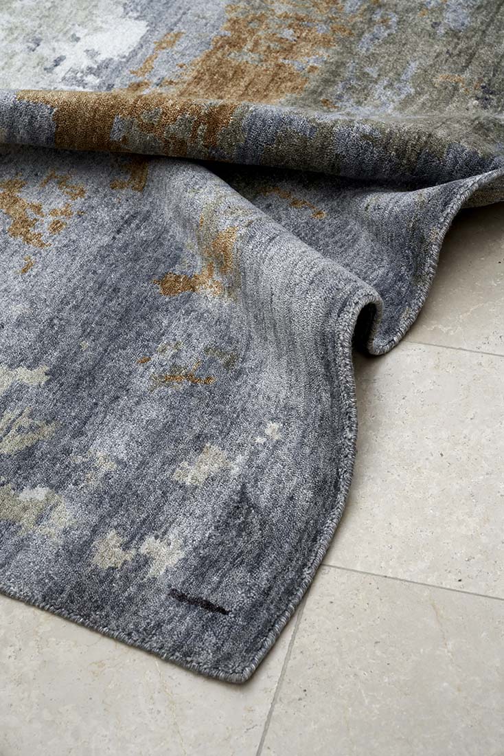 beige and grey abstract rug