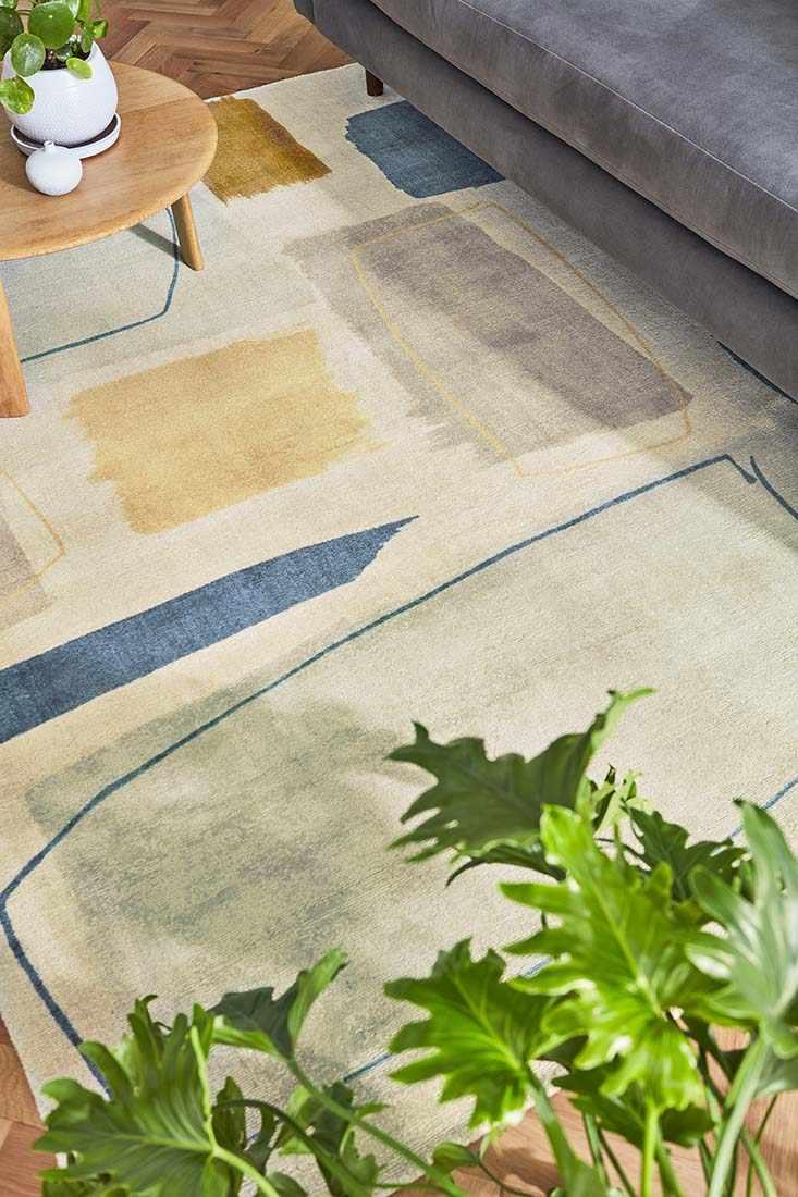 Scion Composition Papaya Rug 23706