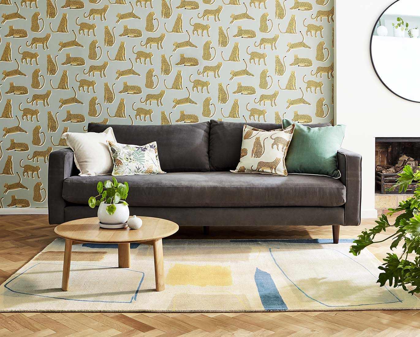 Scion Composition Papaya Rug 23706