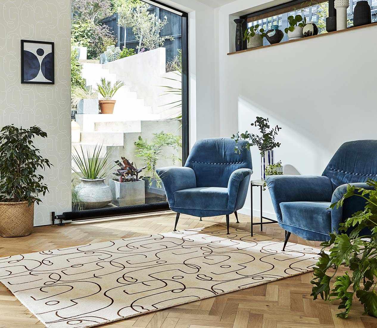 Scion Epsilon Charcoal Rug 23801