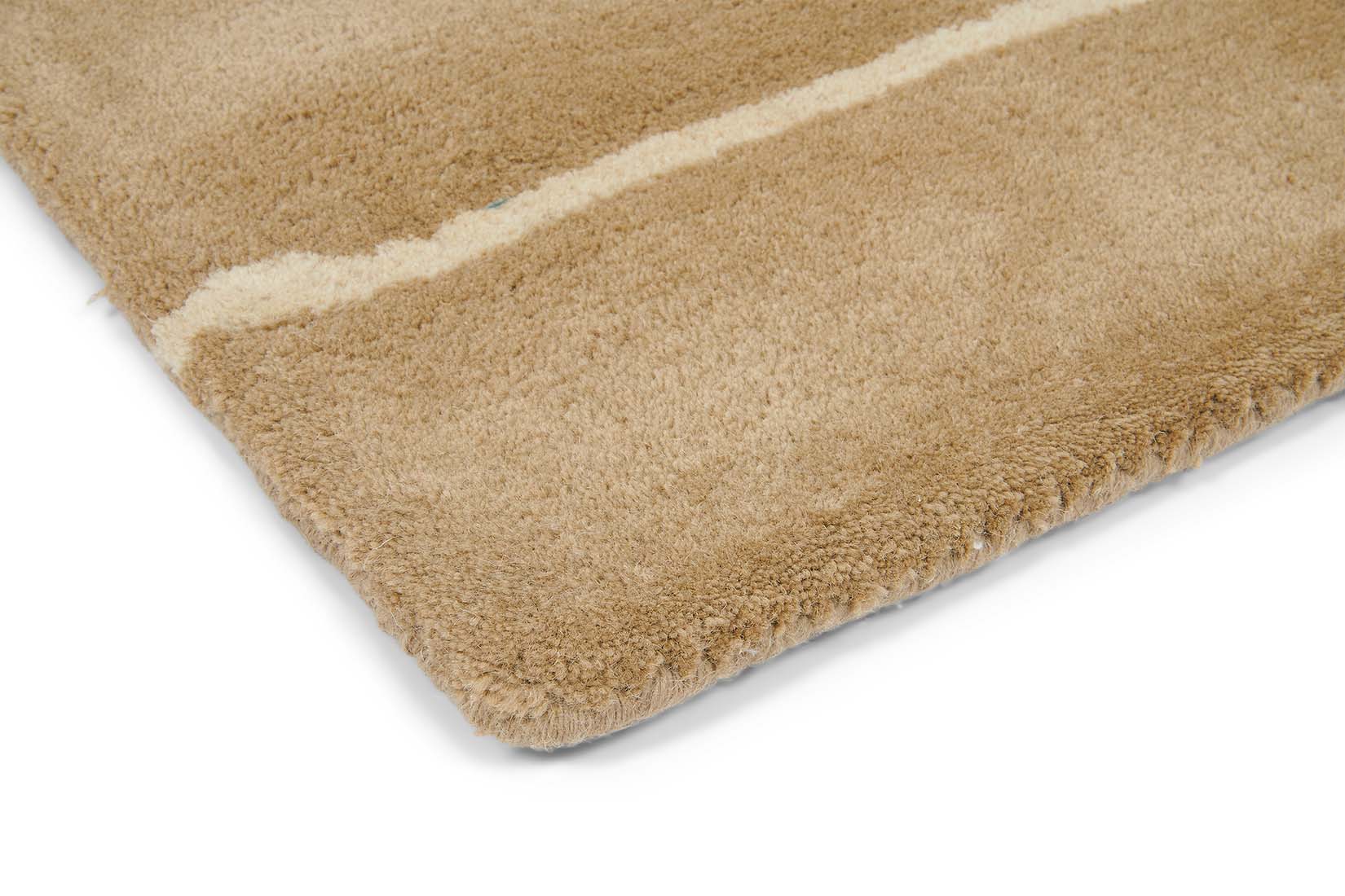 Pink rectangular rug decorated with white lines and a repeating grey fox pattern