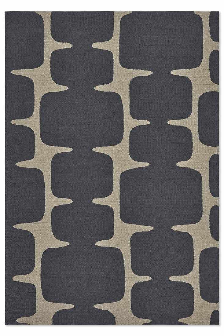 geometric cream and grey indoor/outdoor area rug