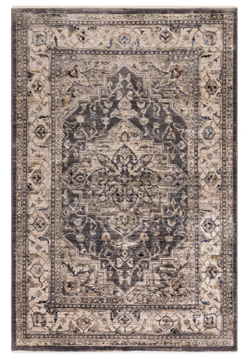 Sovereign Charcoal Medallion Rug