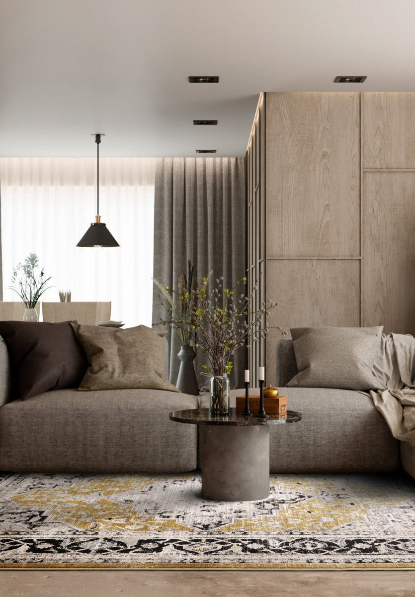 beige and black