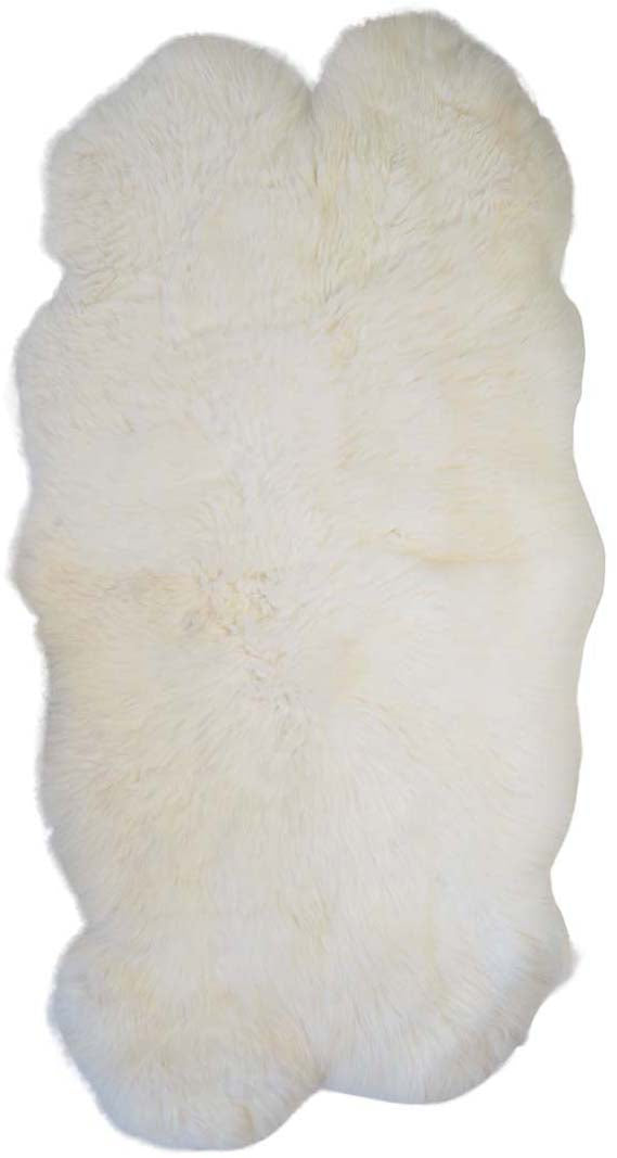 Quad Irish Sheepskin Rug Natural Cream Luxury Sheepskin Rugs Ireland