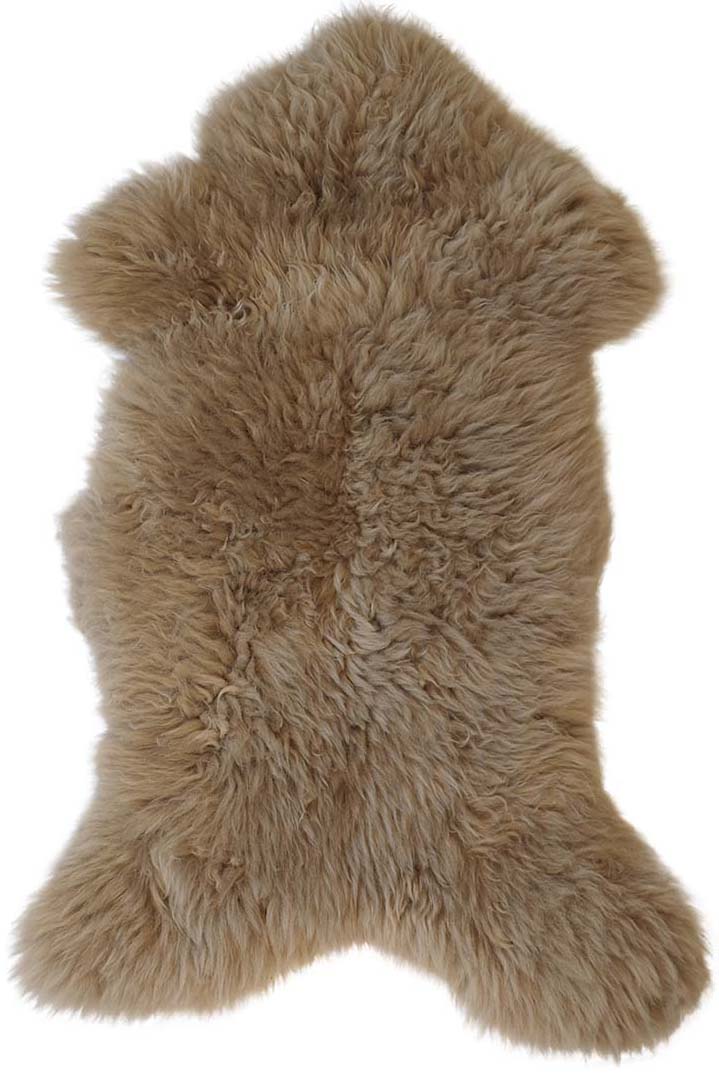 Irish beige sheepskin rug