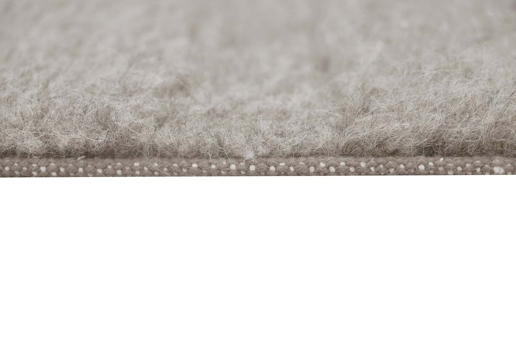 grey washable wool rug with textured detail