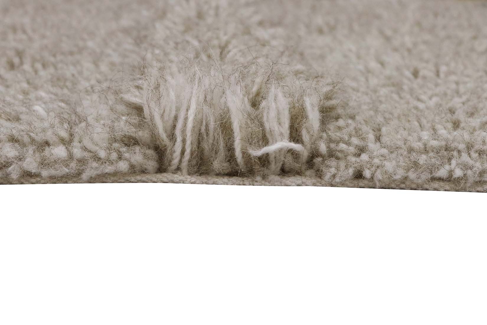 grey washable wool rug with textured detail
