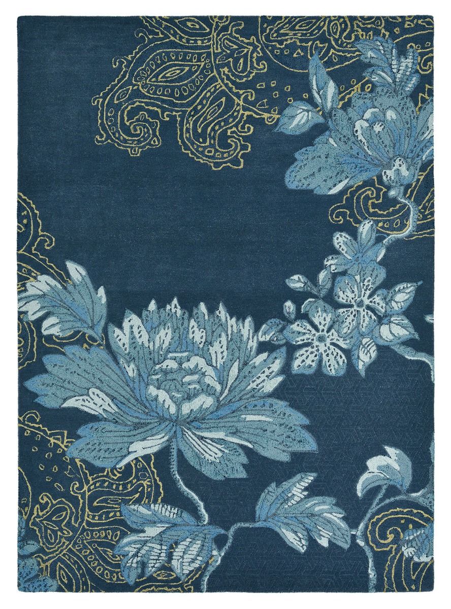 Wedgwood Home Fabled Floral Navy 37508 Custom