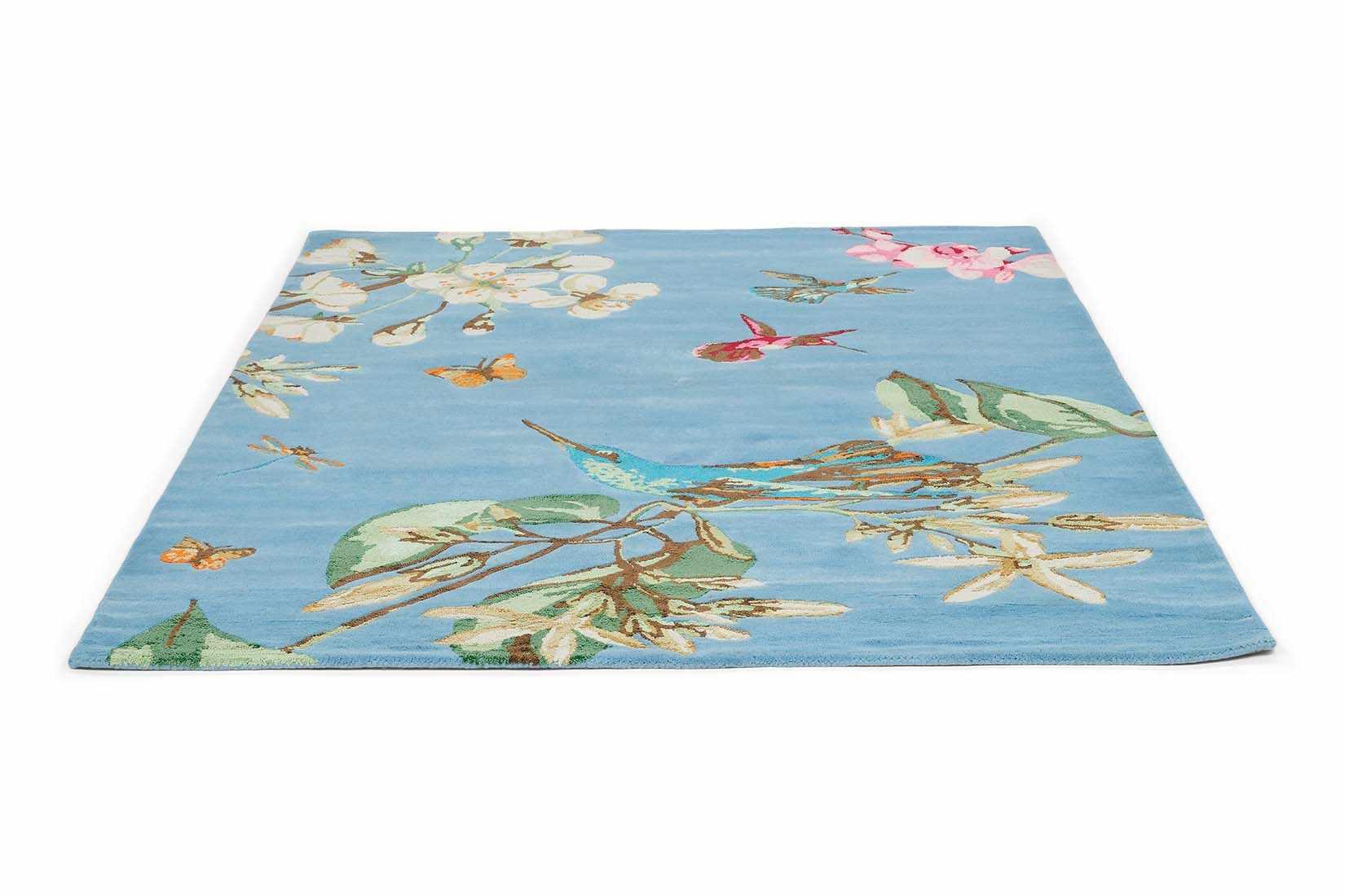 leaves and hummingbirds