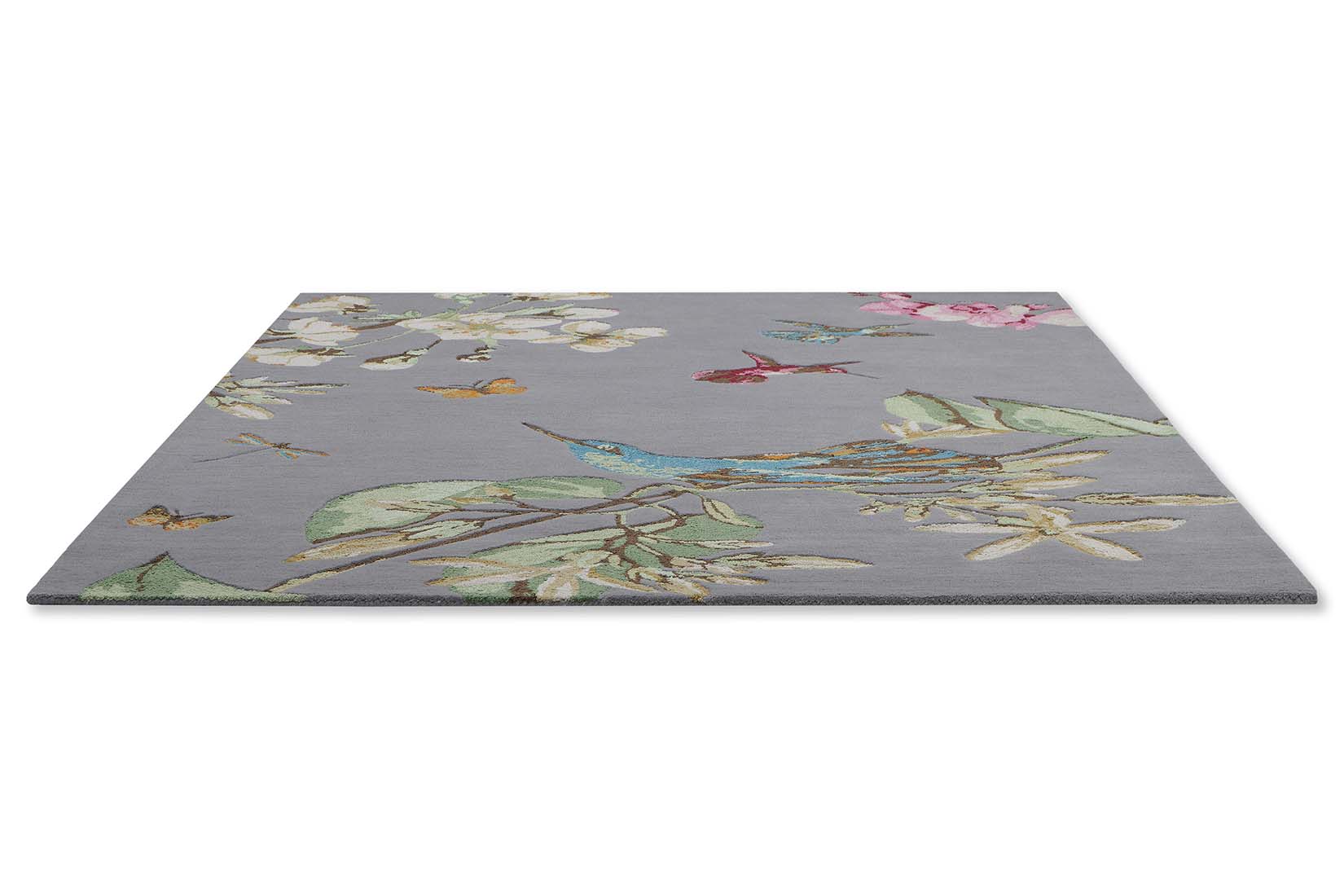 navy floral area rug