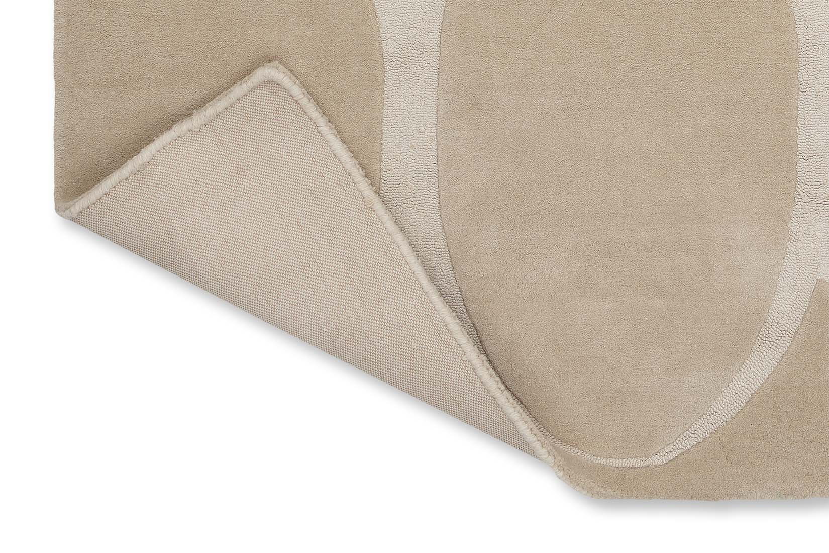 beige geometric area rug