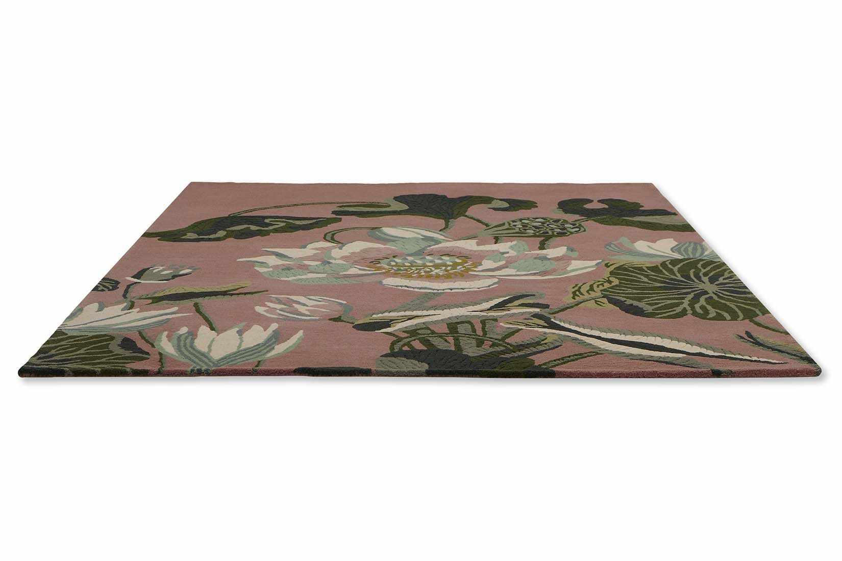 multicolour floral area rug