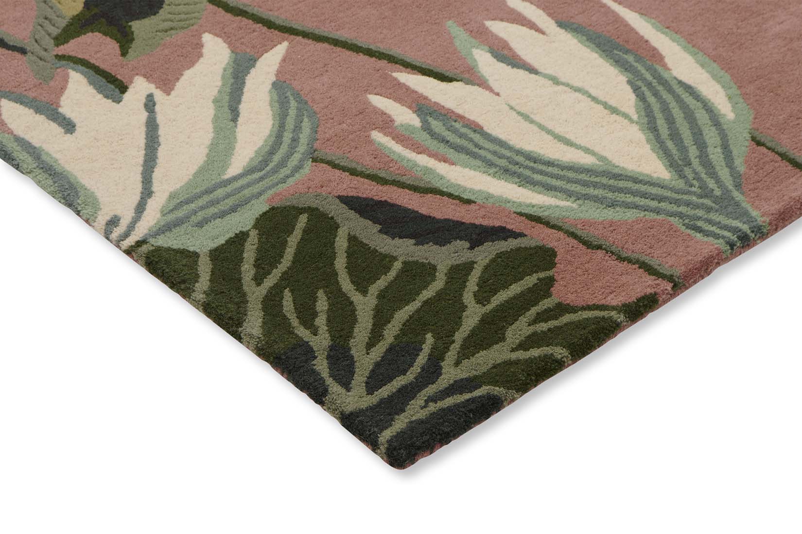 multicolour floral area rug