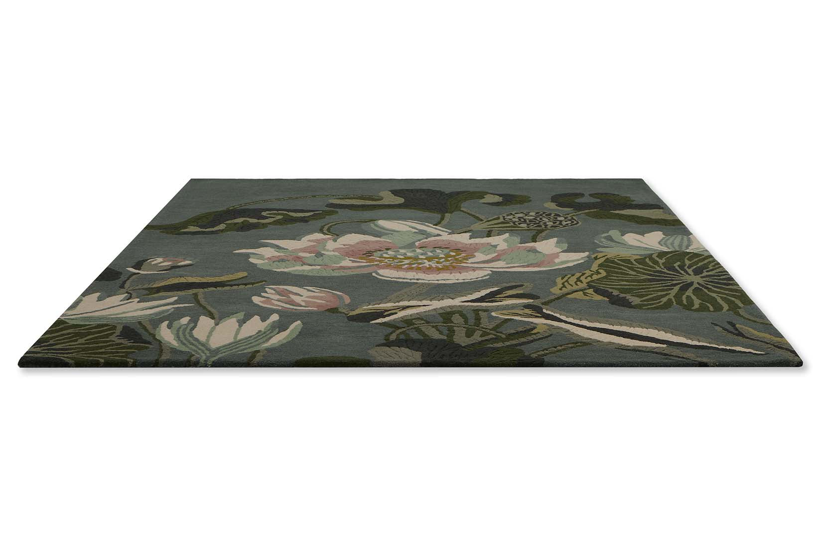 multicolour floral area rug