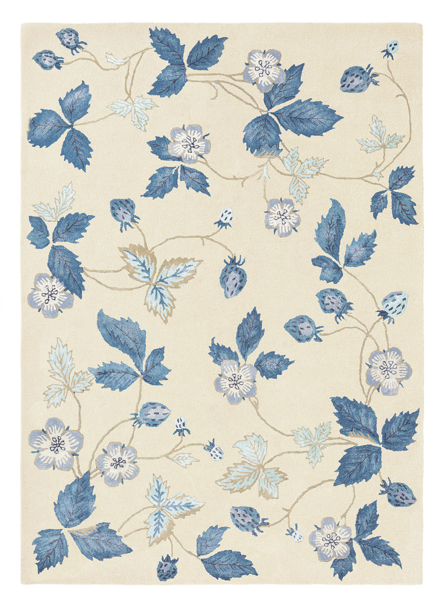 silver grey brink & campman shagpile rug