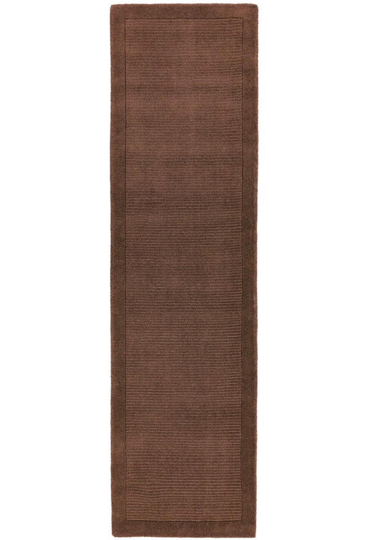 Plain brown york runner