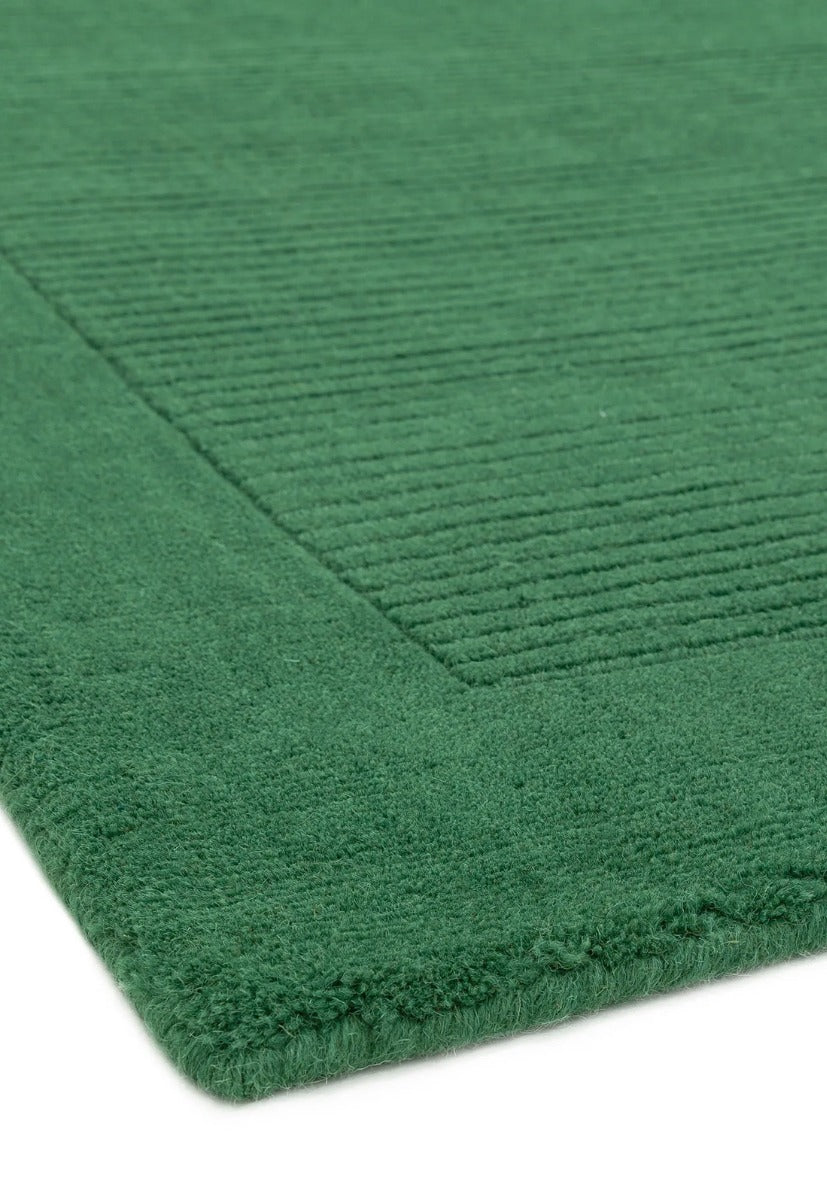 Plain green york runner