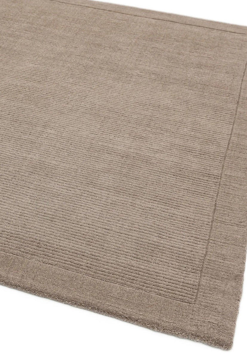 Plain taupe york runner