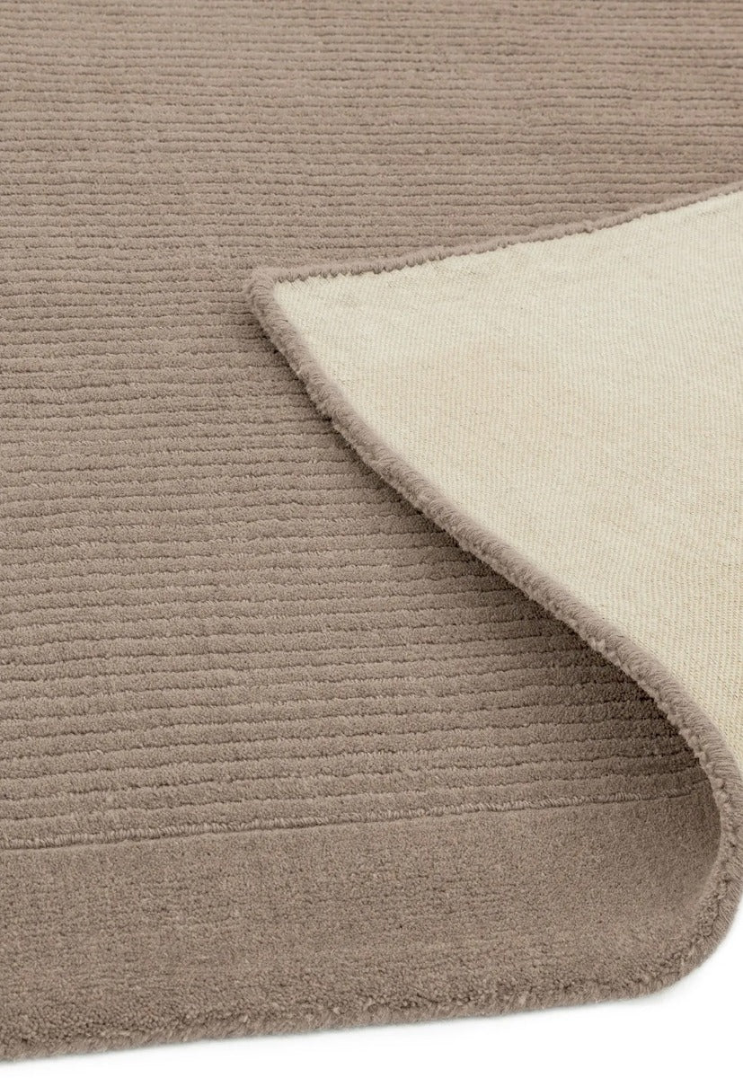 Plain taupe york runner