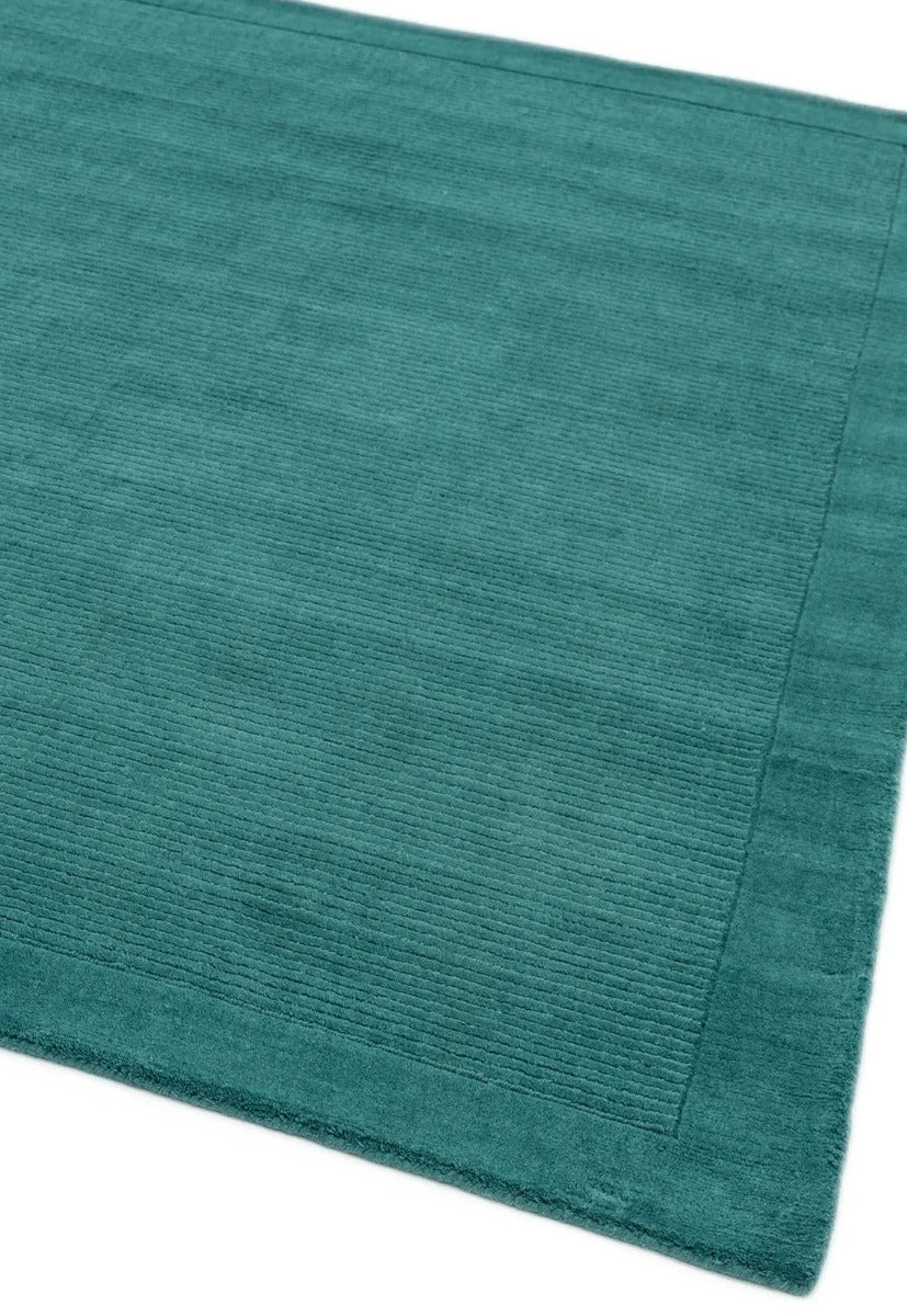 Plain teal york runner