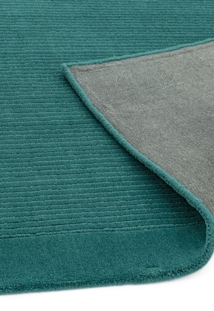 Plain teal york runner