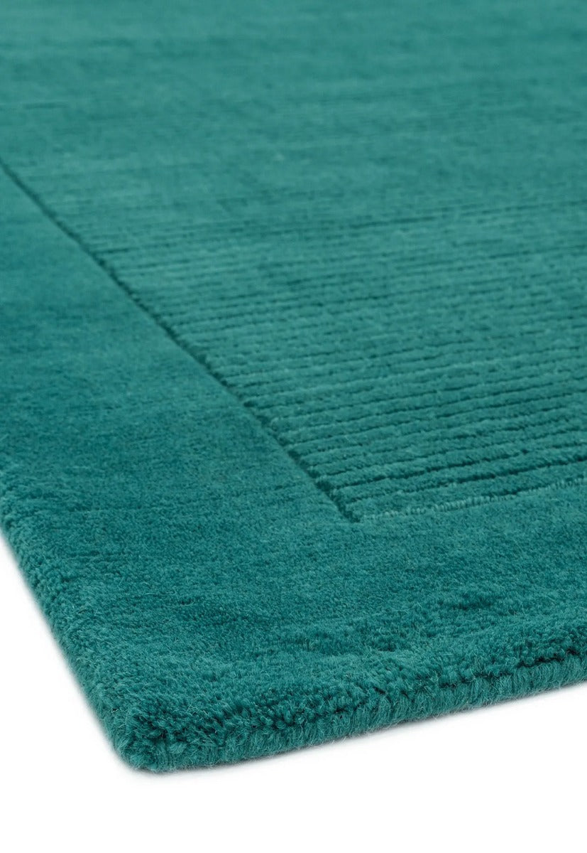 Plain teal york runner