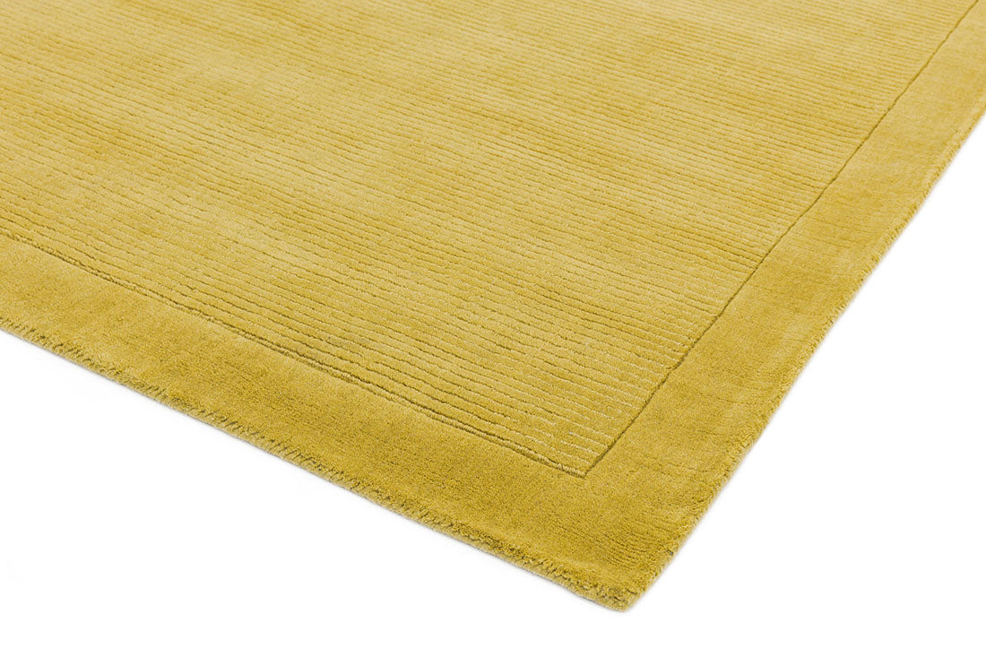 plain yellow rug