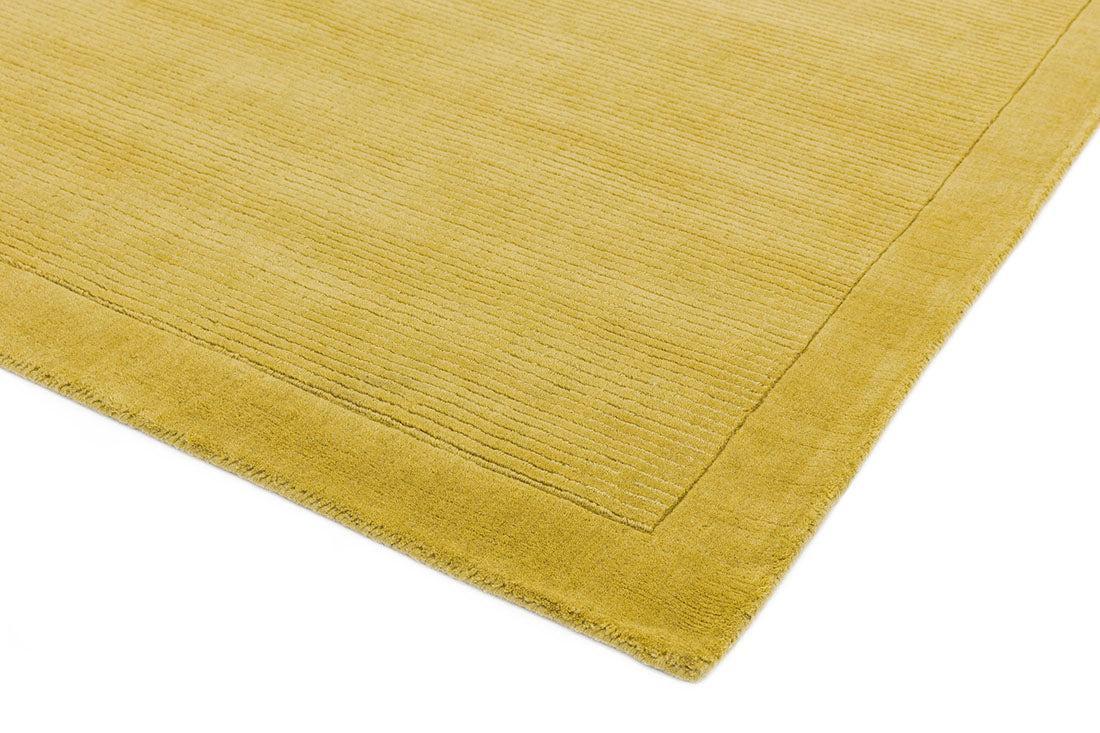 plain yellow rug