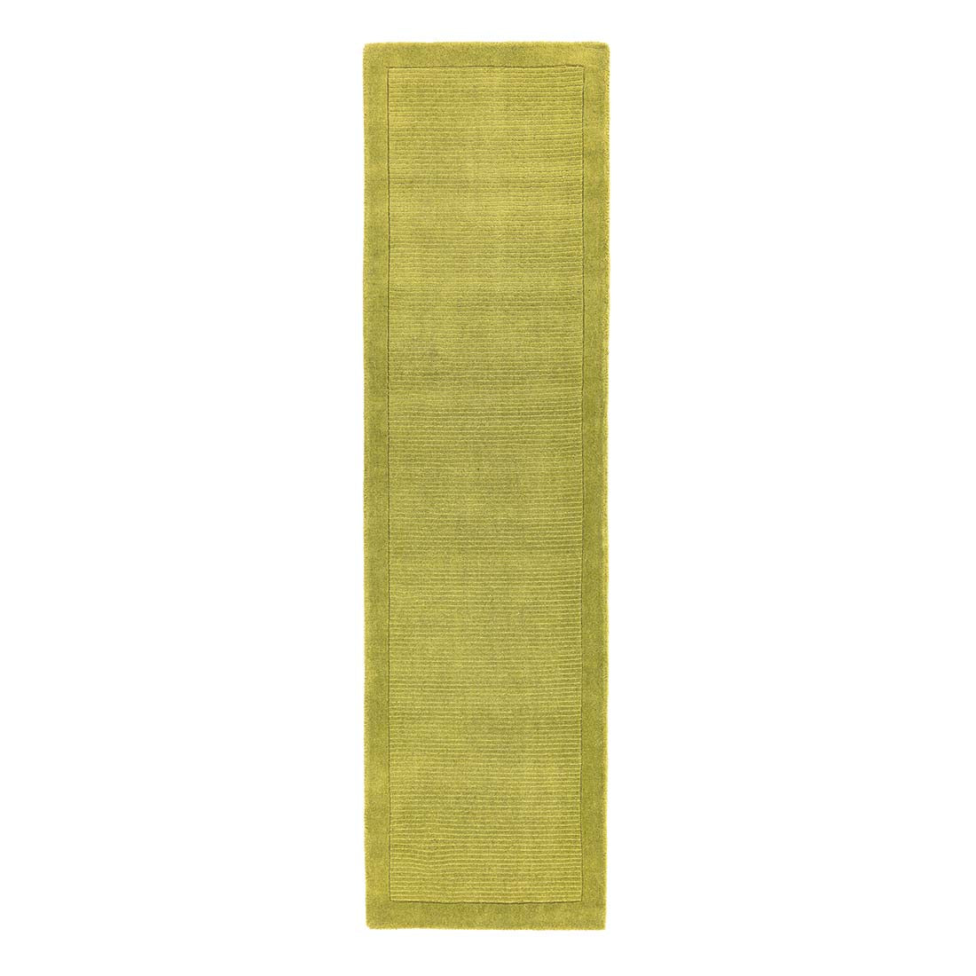 York Handloom Runner Green