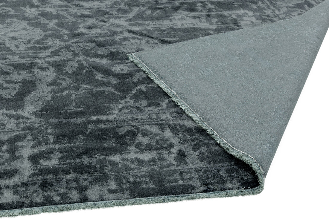 grey abstract rug