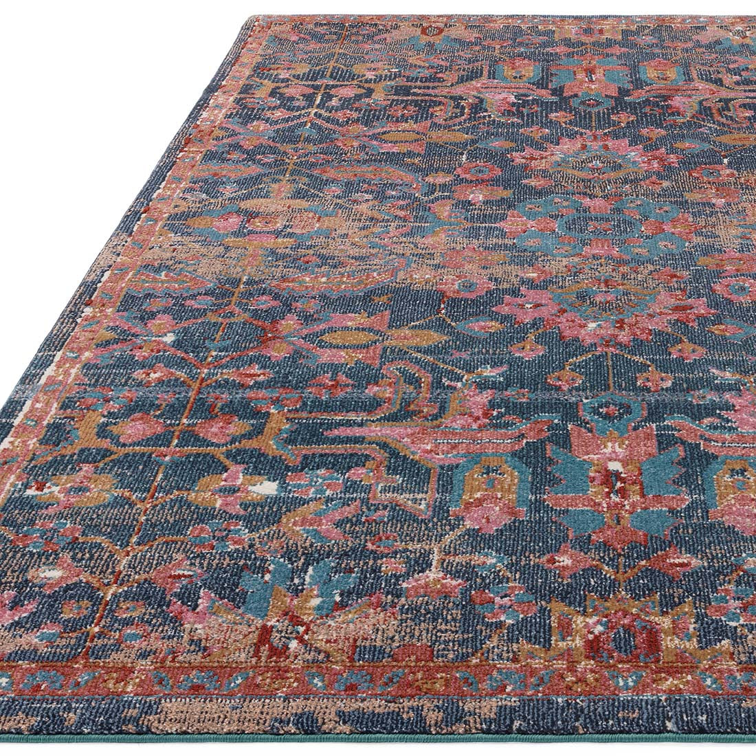 multicolour Persian inspired area rug